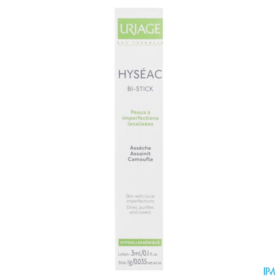 Uriage Hyseac Bi Stick Lotion 3ml + Stick 1g