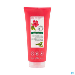 Klorane - Gel douche au beurre de Cupuaçu BIO - Fleur d’Hibiscus - Tous types de peaux