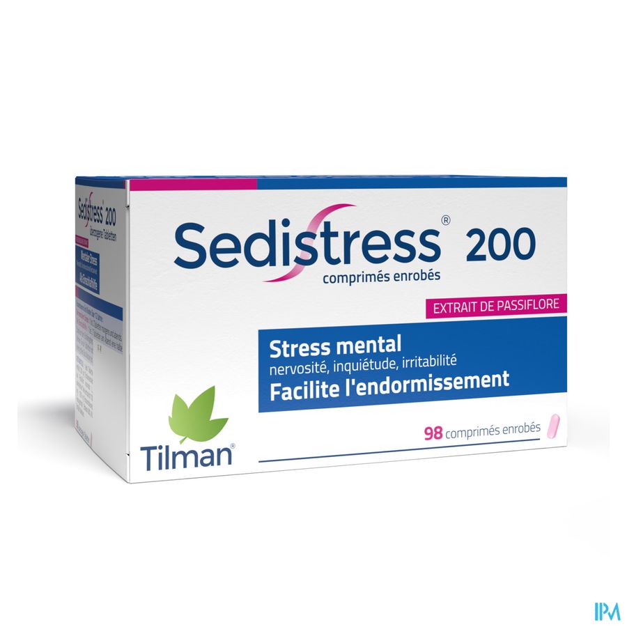 Sedistress® 200 (98 comprimés enrobés)