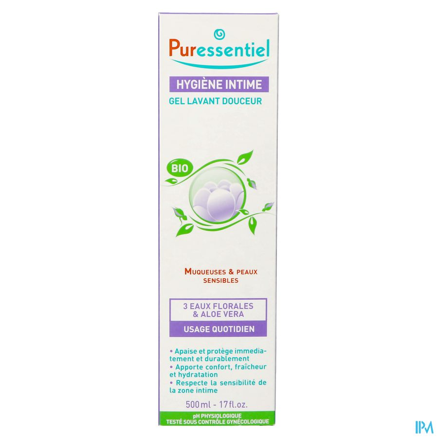 Puressentiel Hygiene Int.gel Lav.douceur Bio 500ml