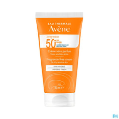 Avène Solaire Crème sans parfum SPF50+ Très Haute protection visage 50ml