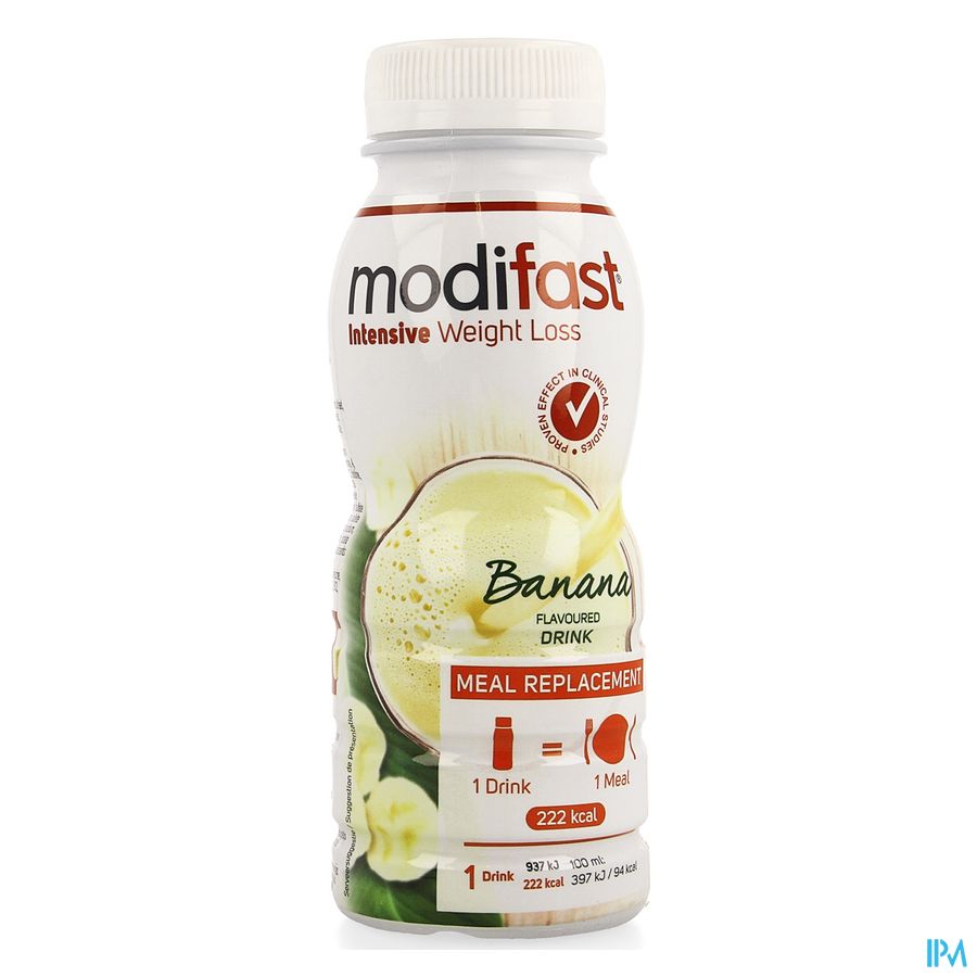 Modifast Intensive Banana Flavoured Drink 236ml