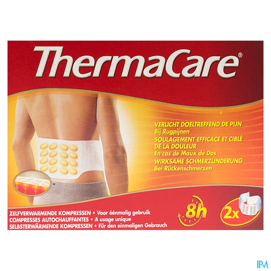 Thermacare Patch Auto-chauffant Douleurs Dos & muscles 2 pièces