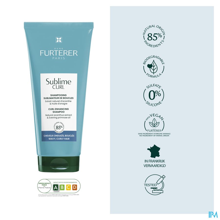 René Furterer Shampoing pour cheveux bouclés - SUBLIME CURL