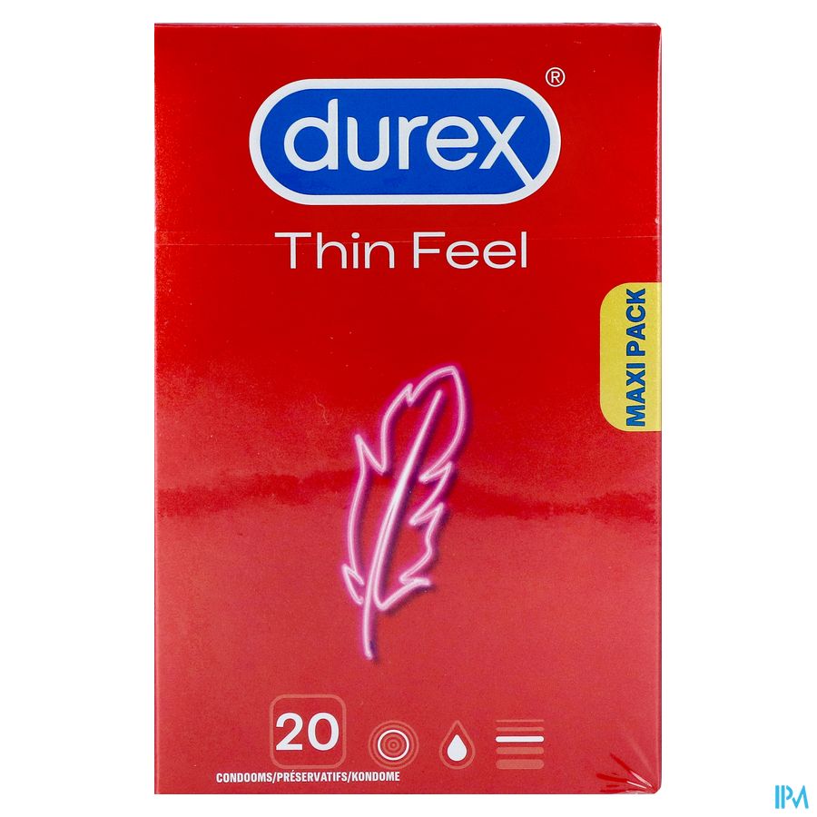 Durex Thin Feel Preservatifs 20