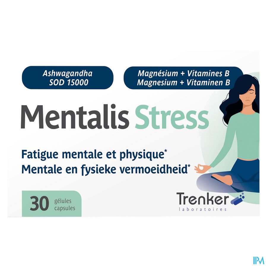 Mentalis Stress Caps 30