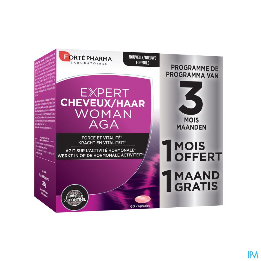 EXPERT CHEVEUX WOMAN AGA 180 gélules