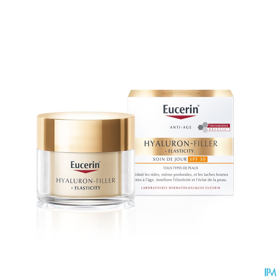 Hyaluron-Filler + Elasticity Soin de Jour SPF 30 Anti-Rides & Anti-Âge Pot 50ml