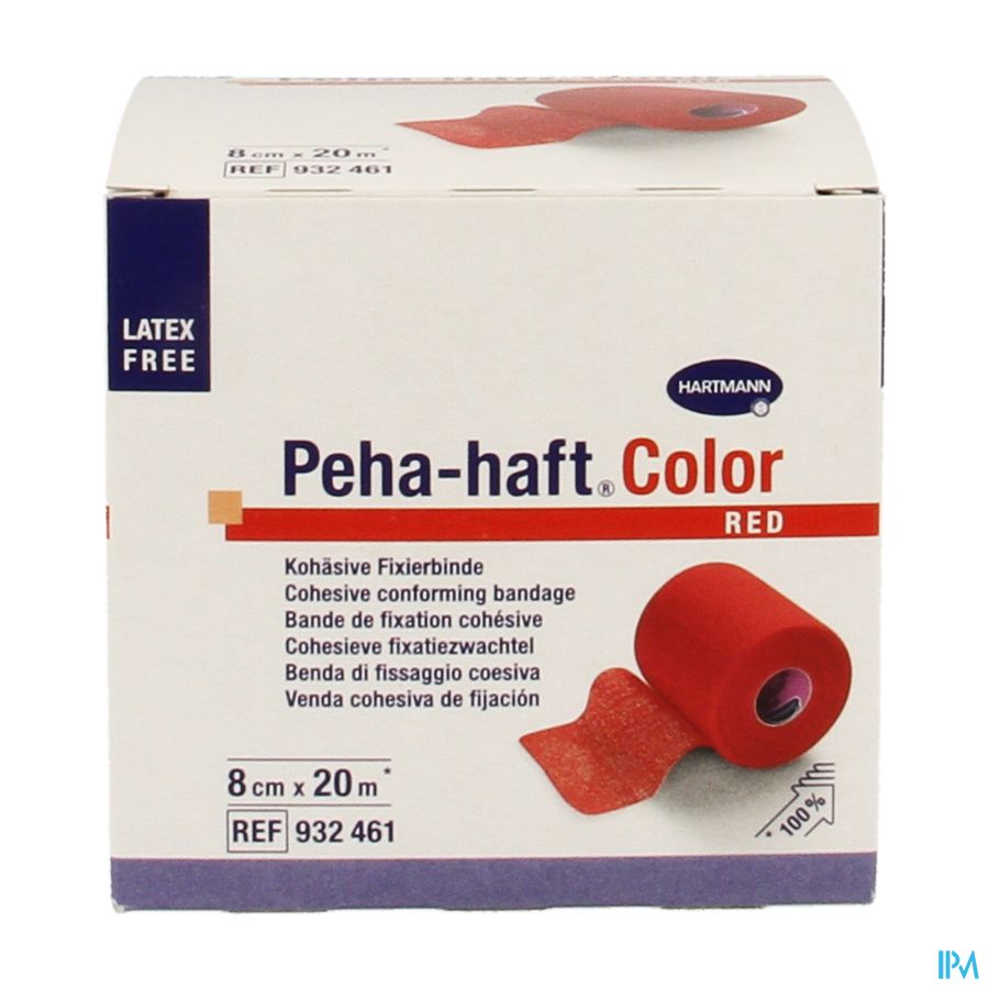 Peha-haft Rouge Lf 8cmx20m 1 P/s
