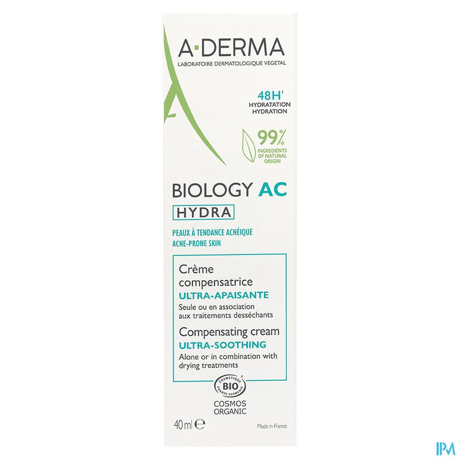 A-DERMA BIOLOGY AC HYDRA  - Effets desséchant traitements irritants contre les boutons et les cicatrices