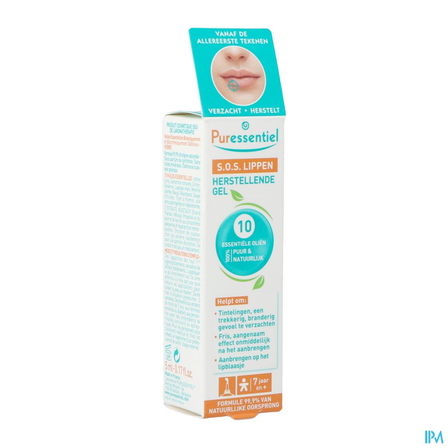 Puressentiel Sos Labial Gel 10 Hle Ess. 5ml