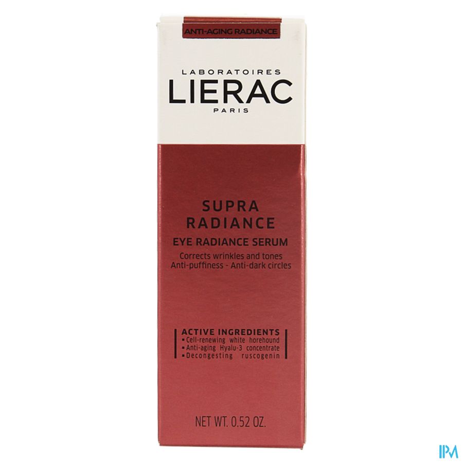 Lierac Supra Radiance Yeux Fl Pompe 15ml