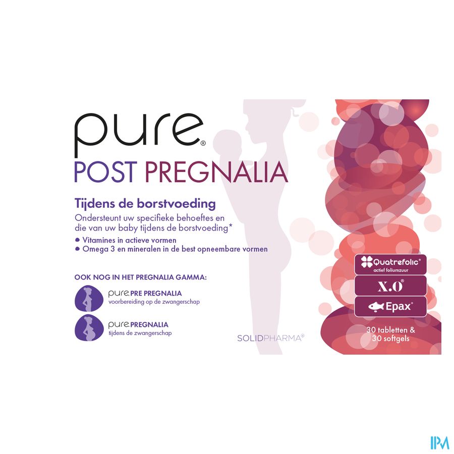 Pure Post Pregnalia Comp 30 + Softcaps 30