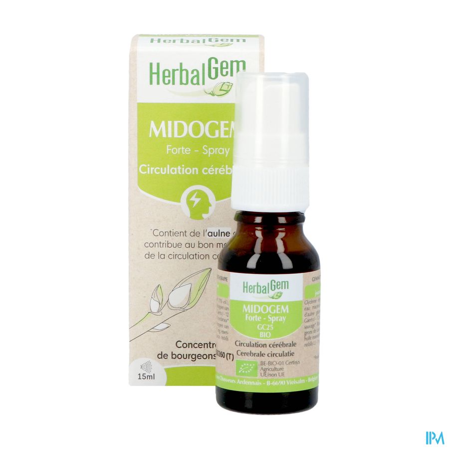 Herbalgem Midog Fort Spray Bio 15ml