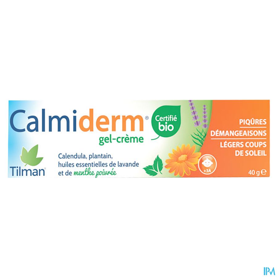 Calmiderm gel-crème certifié bio