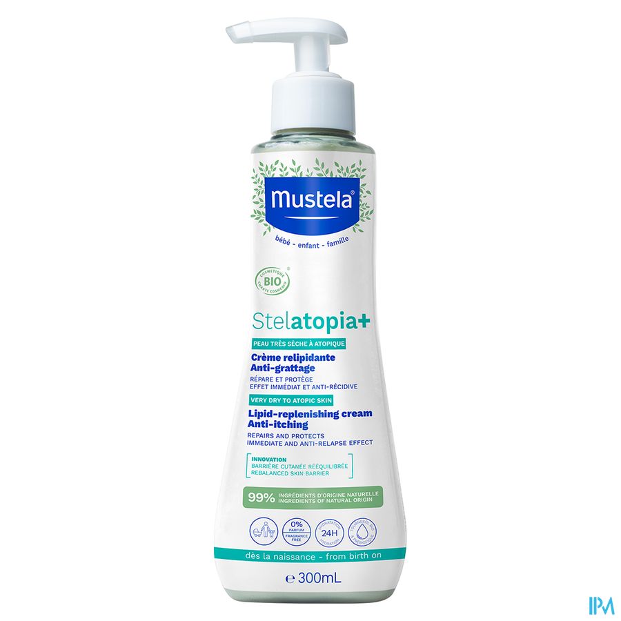 Mustela - STELATOPIA+ CRÈME RELIPIDANTE ANTI-GRATTAGE certifiée BIO