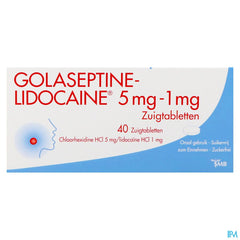 Golaseptine Lidocaine Comp A Sucer 40