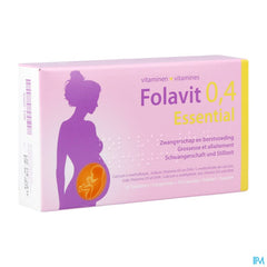 Folavit 0,4mg Essential Comp 30 + Caps 30 Nf