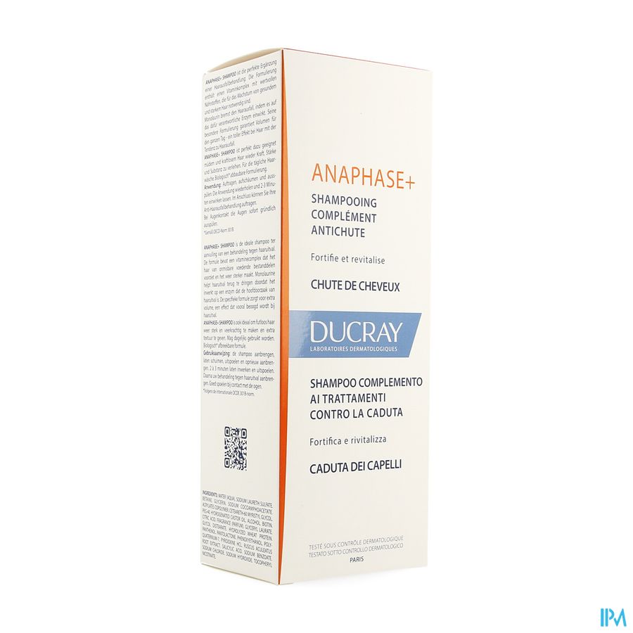 Ducray ANAPHASE+ shampooing antichute de cheveux 400ml