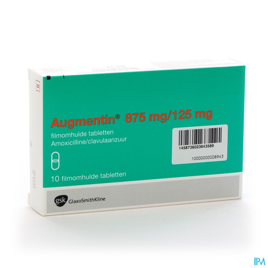 Augmentin 875mg Comp 10x875mg