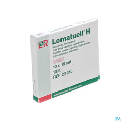 Lomatuell H Compresse Ster 10x10cm 10 23315