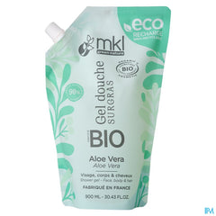 Mkl Gel Douche Bio Aloe Vera Recharge 900ml