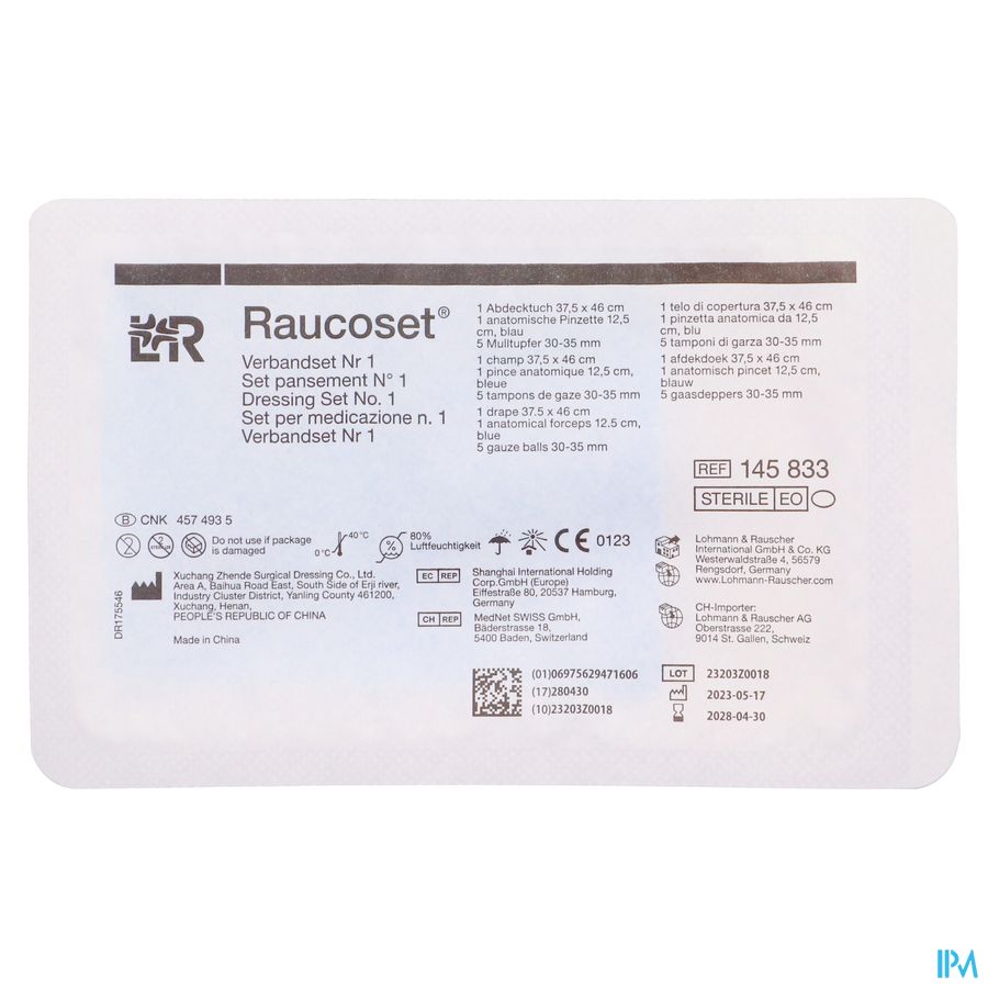 Raucoset Set Pansement Nr 1 165833