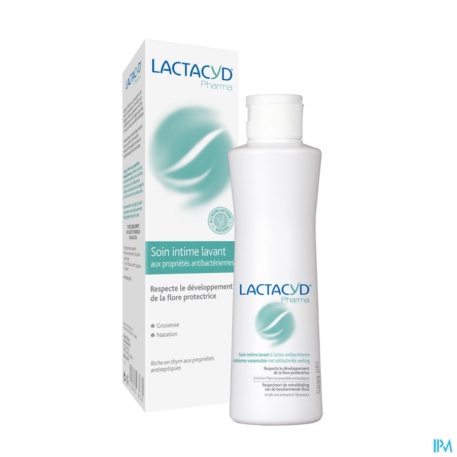 Lactacyd® Pharma Aux Propriétés Antibactériennes – Soin Lavant Intime – 250 ml