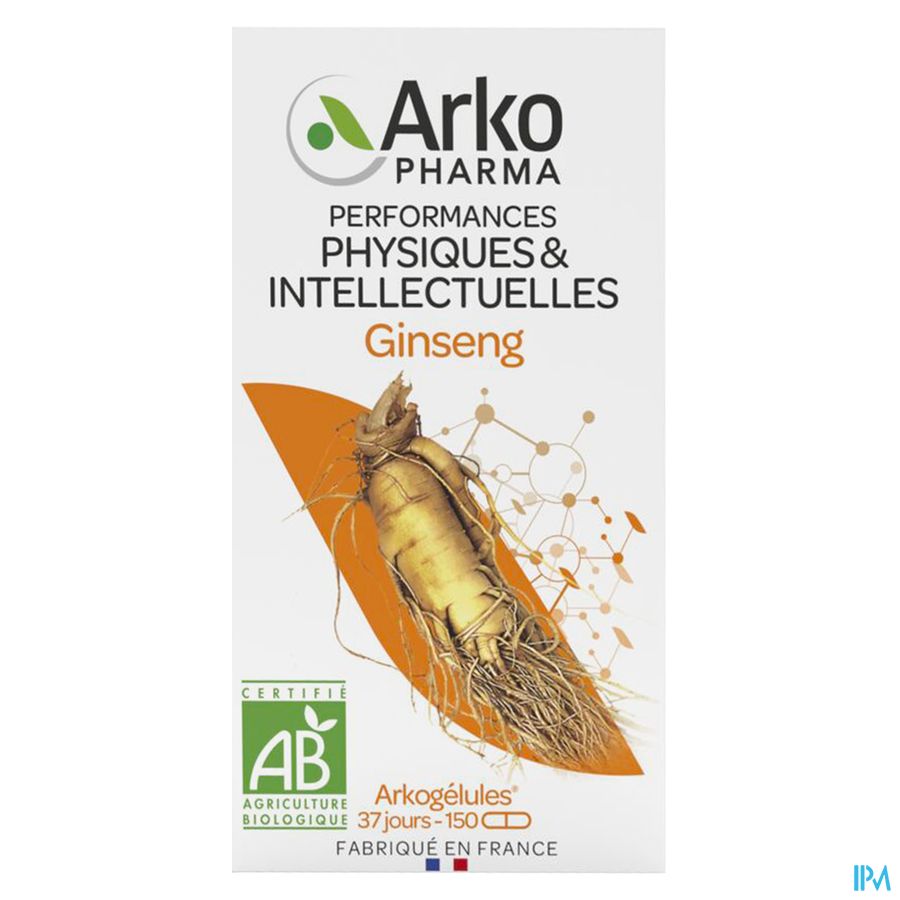 Arkogelules Ginseng Bio Caps 150