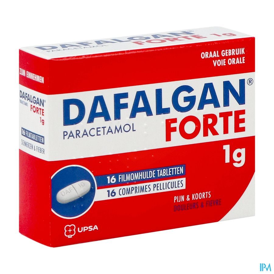 Dafalgan Forte Sec 1g Tabl 16