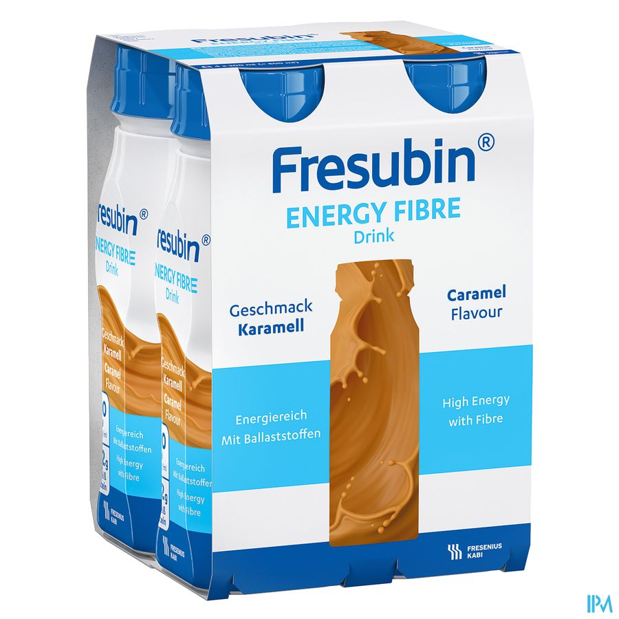 Fresubin Energy Fibre Drink Caramel Fl 4x200ml