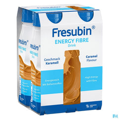 Fresubin Energy Fibre Drink Caramel Fl 4x200ml