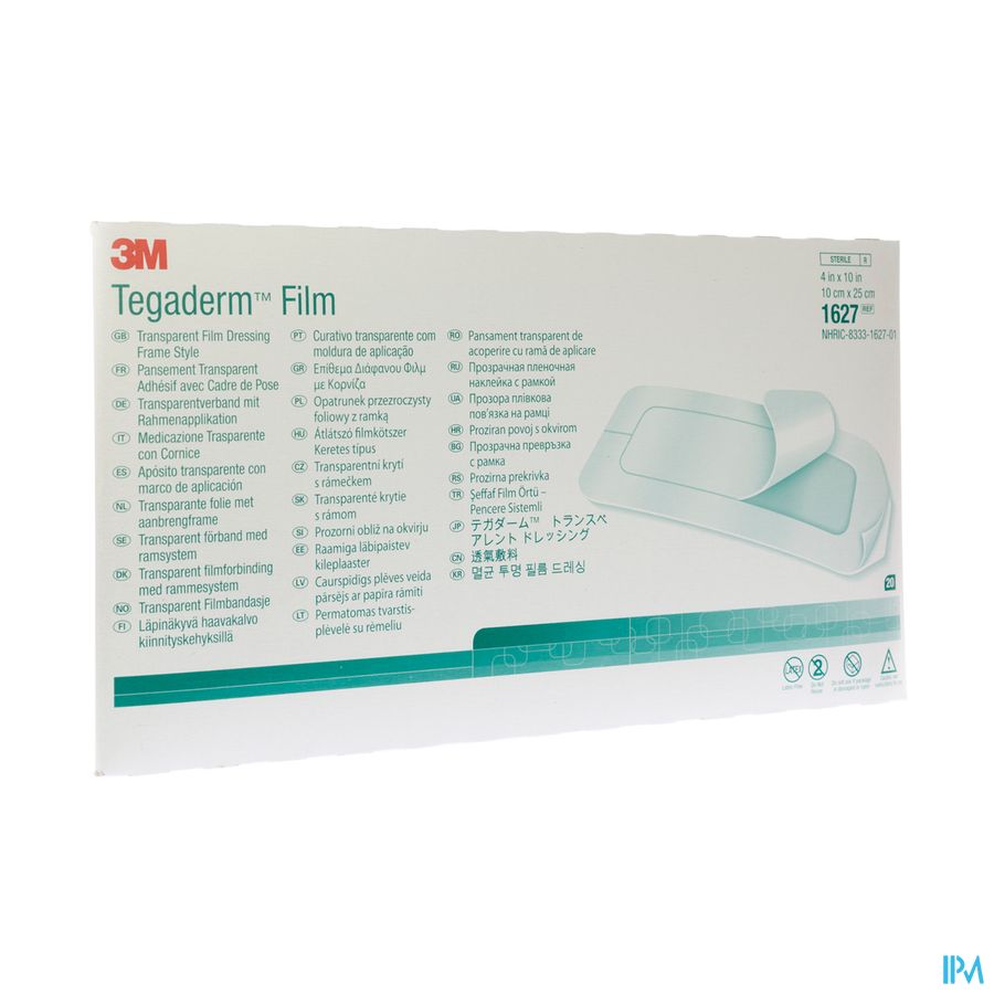Tegaderm 3m Transp 10x25cm 20 1627