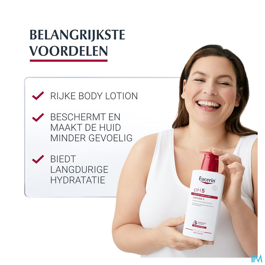 pH5 Lotion Riche F Peau Très Sèche et Sensible avec pompe 400ml
