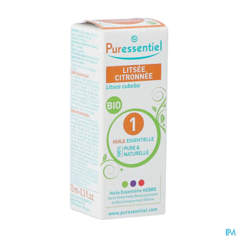 Puressentiel He Litsee Citronee Bio 10ml