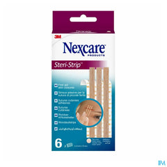 Nexcare 3m Steri-strip Sut.cut.ad.beige 6mmx75mm 6
