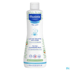 Mustela lait de toilette sans rinçage - Peau normale 750 ml