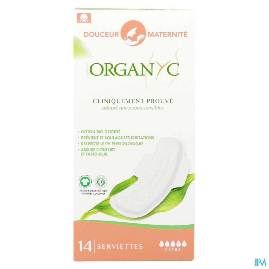Organyc Maternite Protections Maxi Douceur 14