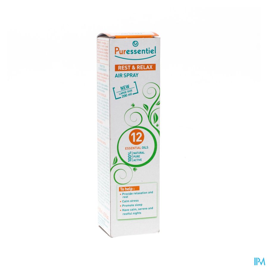 Puressentiel Sommeil Detente Spray 12 Hle Ess200ml