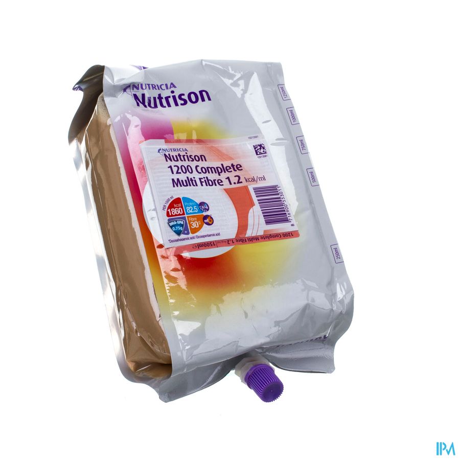 Nutrison 1200 Complet Multi Fibre 1.2kcal/ml Pack 1500ml