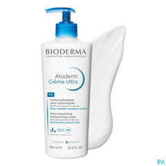 Bioderma Atoderm Crème Ultra Hydratante Peaux Normales À Sèches 500ml
