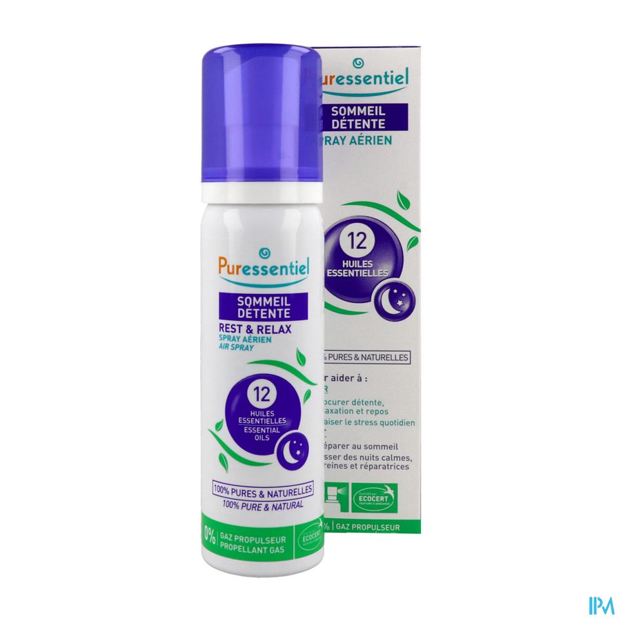 Puressentiel Sommeil Detente Spray 12 Hle Ess 75ml