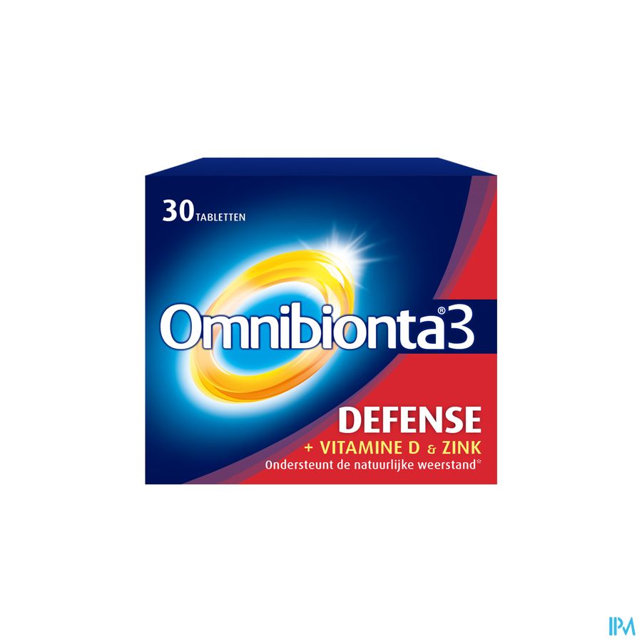 Omnibionta3 Defense Multivitamines Immunité (30 comprimés)