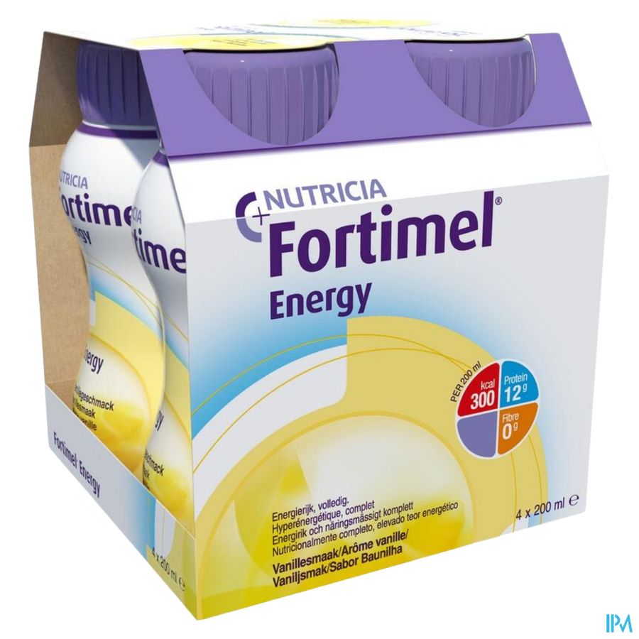 Fortimel 1.5kcal Goût Banane Bouteilles 4x200ml