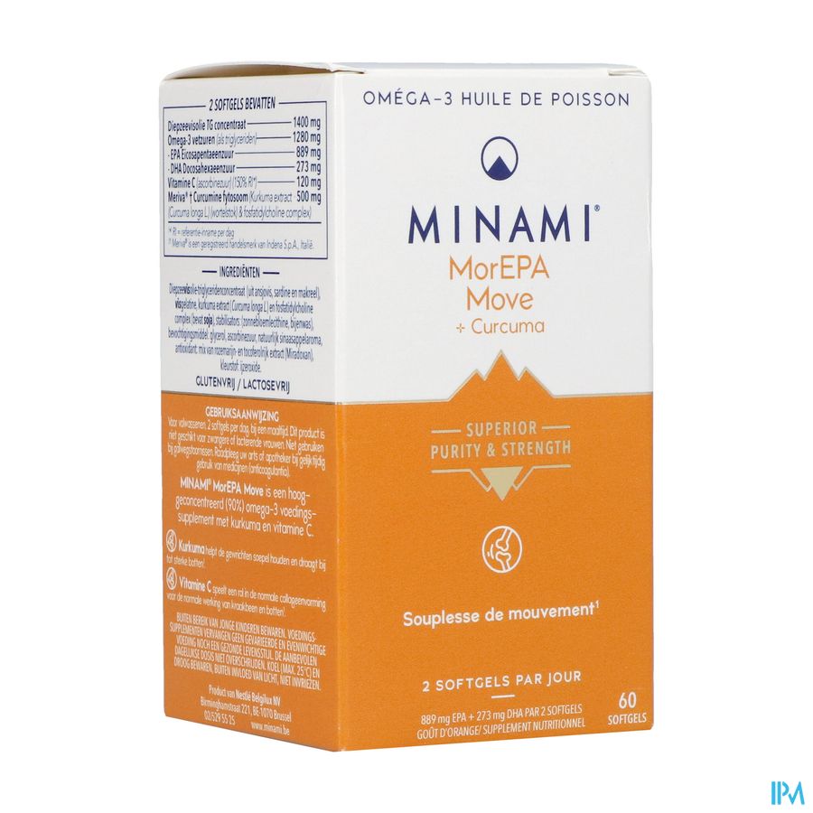 Minami Morepa Move + Curcuma Softgels 60 Nf