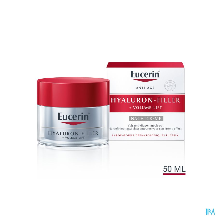 Hyaluron-Filler + Volume-Lift Soin de Nuit Anti-Rides & Anti-Âge Pot 50ml