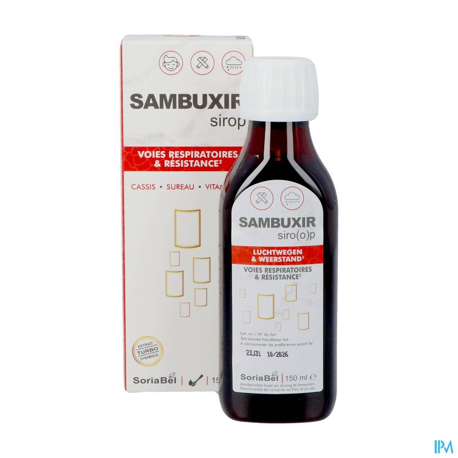 Soria Sambuxir Sirop 150ml Nf Rempl.2563781