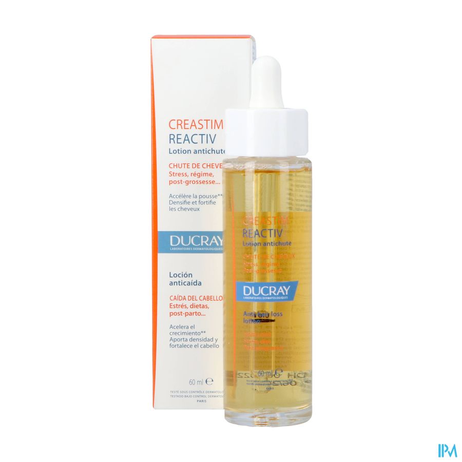 Ducray CREASTIM  REACTIV Lotion antichute - Perte de cheveux occasionnelle ou sporadique