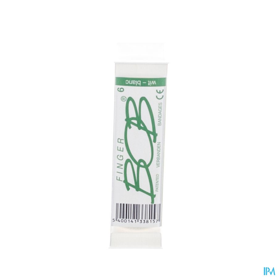 Biopax Pansement Doigt Finger Bob Blanc 6