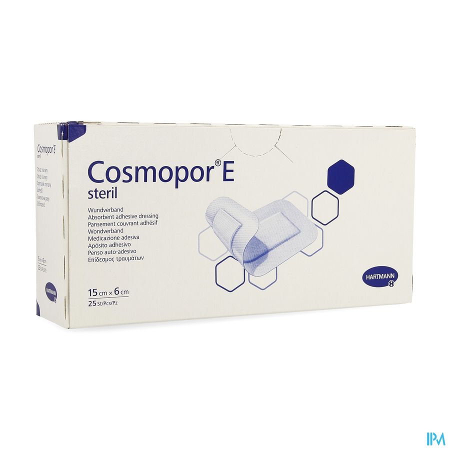 Cosmopor E Latexfree 15x6cm 25 P/s